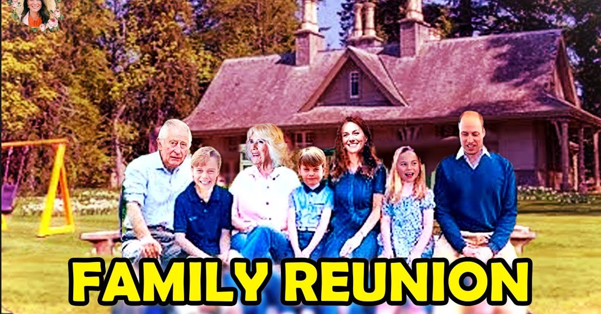Catherine, William and Three Children's HEARTWARMING REUNION With Grandpa King Charles in Balmoral