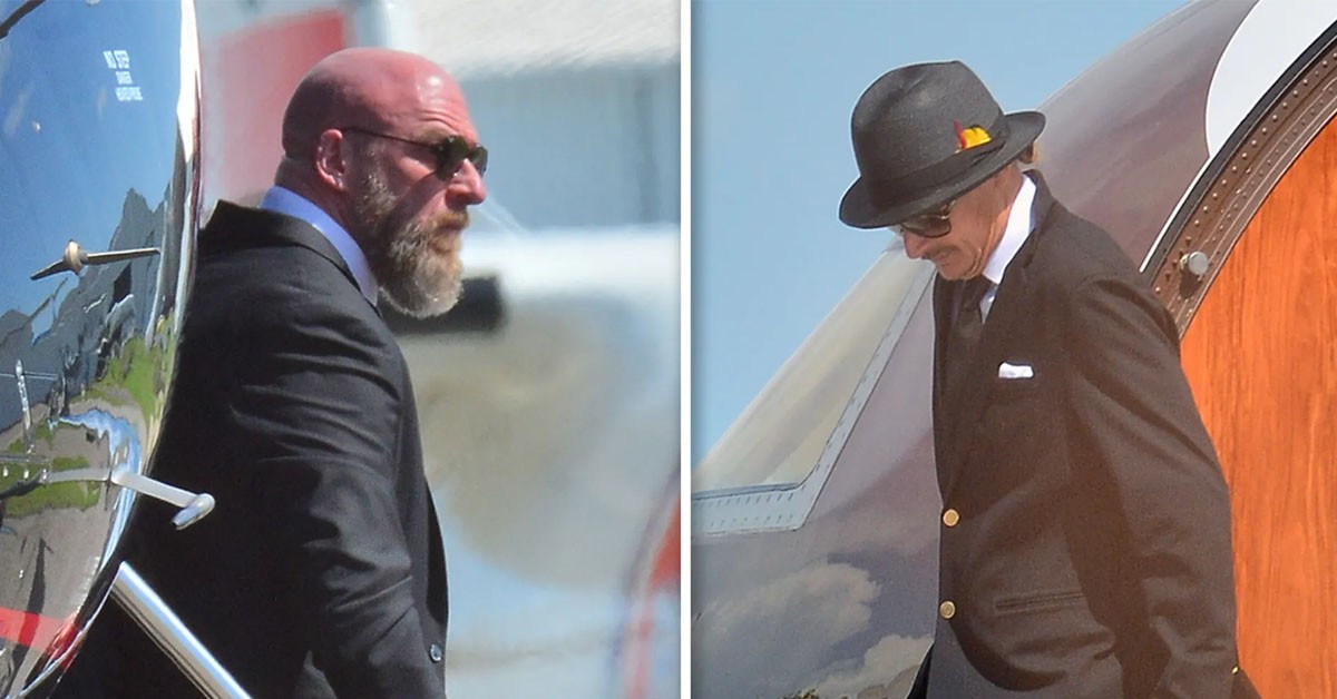 Remembering a Legend: Triple H, Vince McMahon, and Stephanie McMahon Attend Hulk Hogan's Funeral