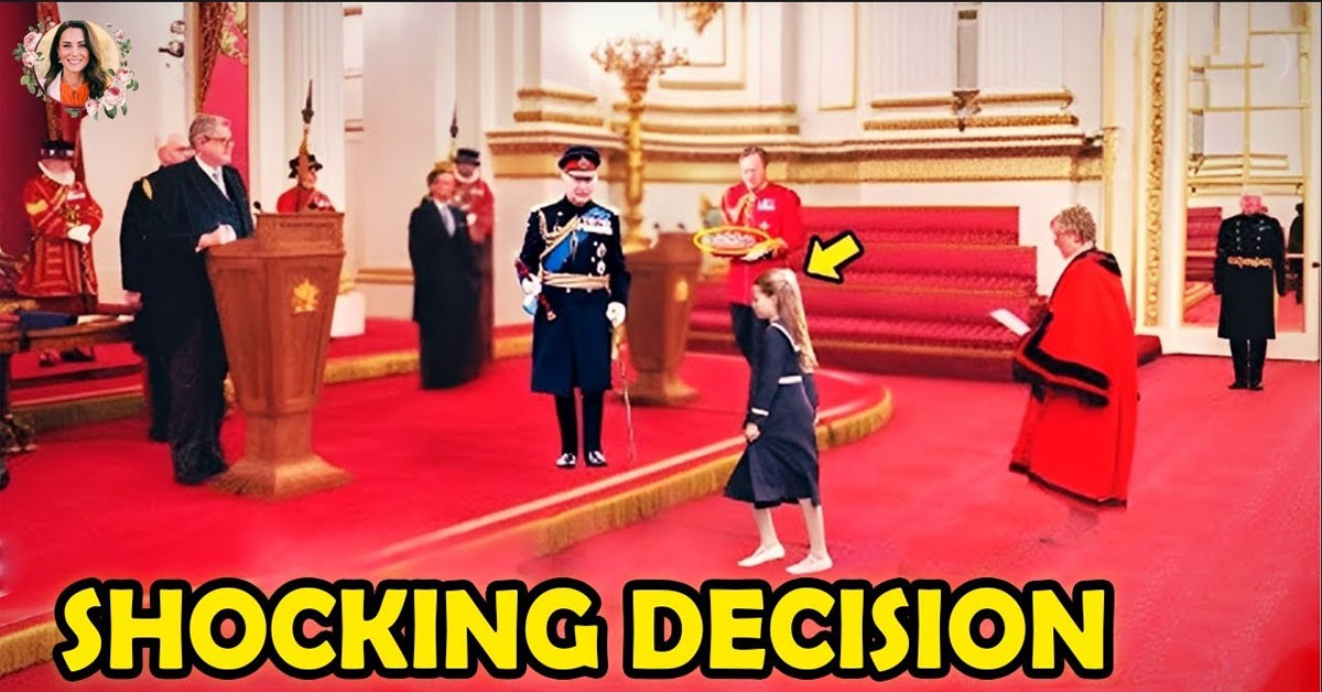 King Charles' SURPRISE DECISION: Choosing Princess Charlotte Over Princess Diana's £400K Tiara