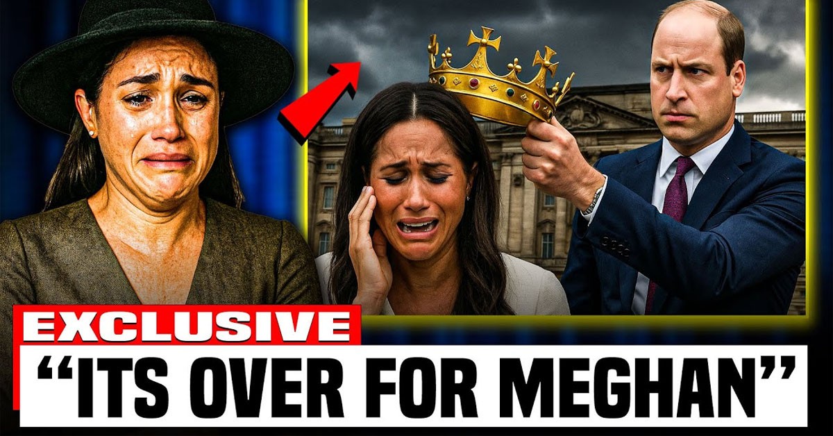 Meghan Markle Breaks Down in Tears After Prince William Strips Royal Titles