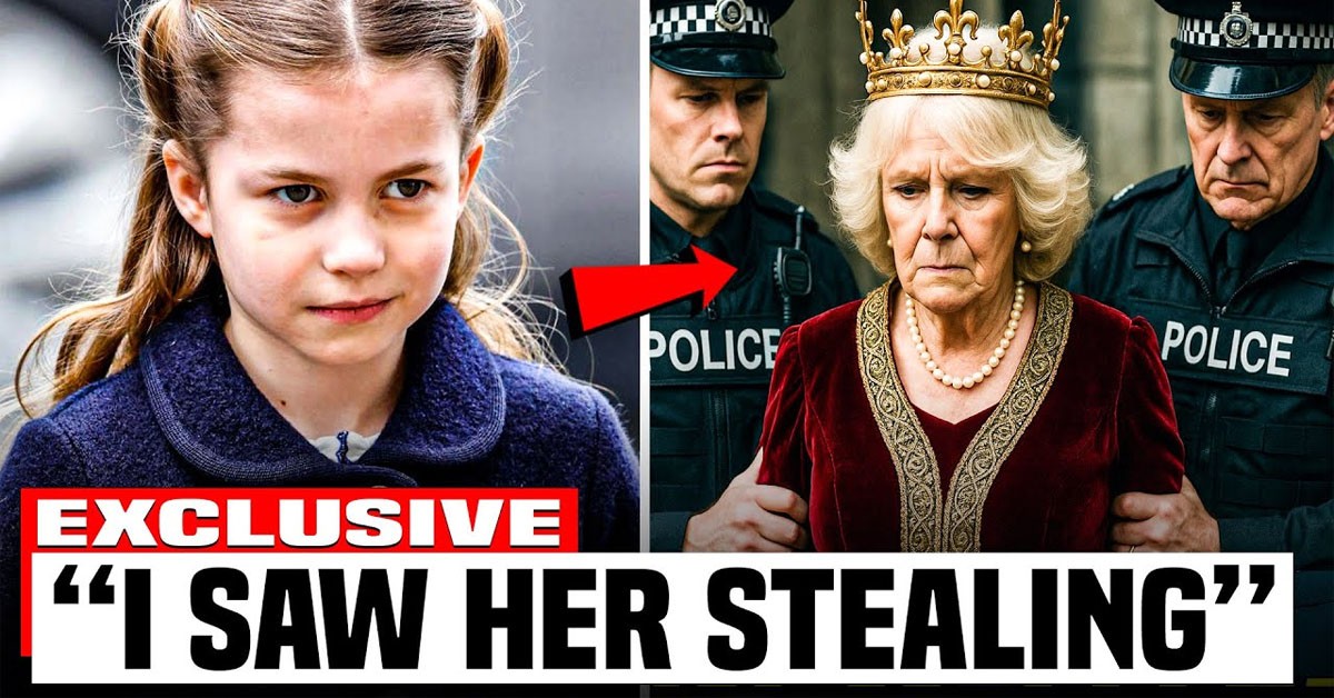 Queen Camilla Thrown Out of Palace After Princess Charlotte Caught Her Stealing
