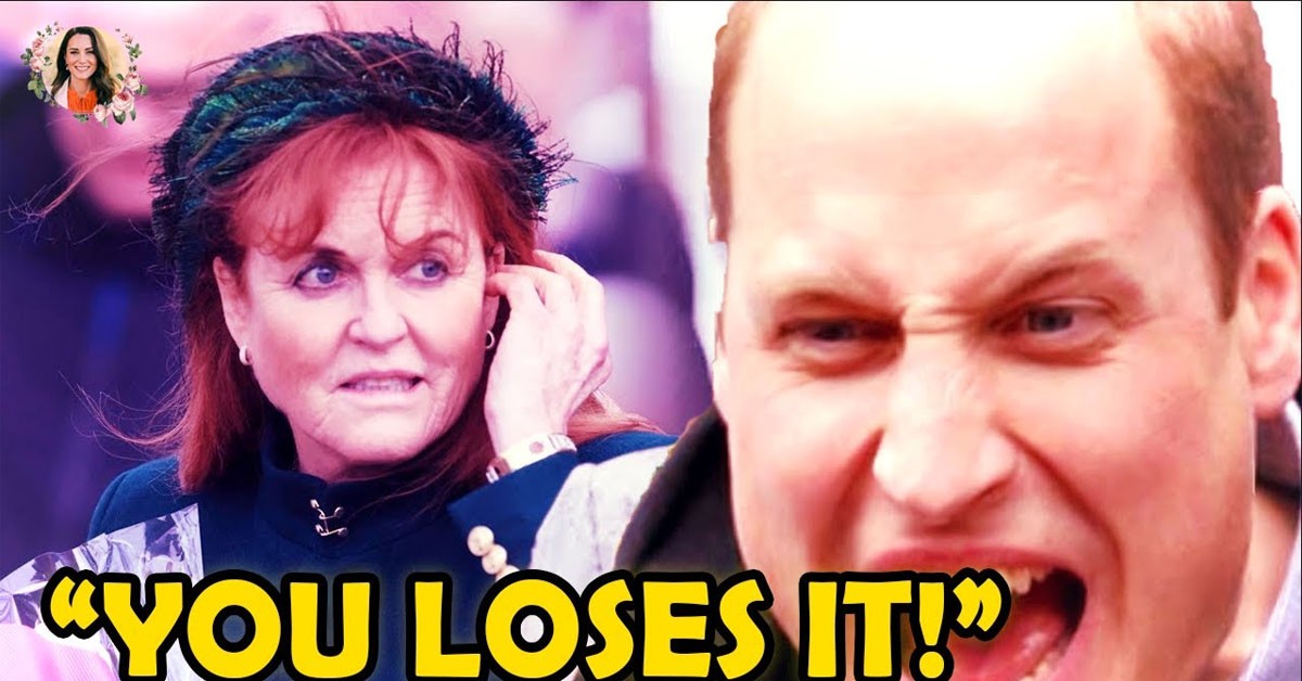 Sarah Ferguson GOES NUTS As Prince William THREATENED She And Andrew By New Bombshell