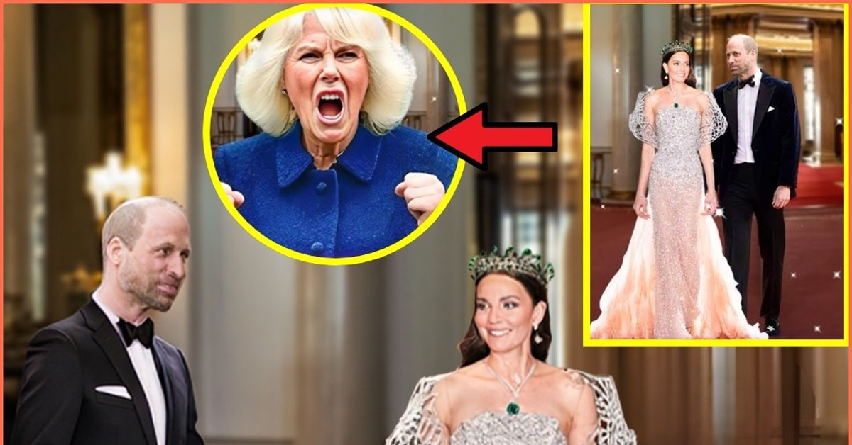 Camilla LOSES IT Seeing Catherine Wearing Most Wanted Precious JEWELRY SET Inherited From Late Mother-in-Law Diana: ‘NO WAY!!’ 😱