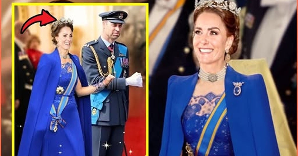 UNPRECEDENTED in Royal History: Princess Catherine Debutes 100-Year-Old Tiara at Royal Reception, Striking Back at Queen Camilla's New Crown Rules