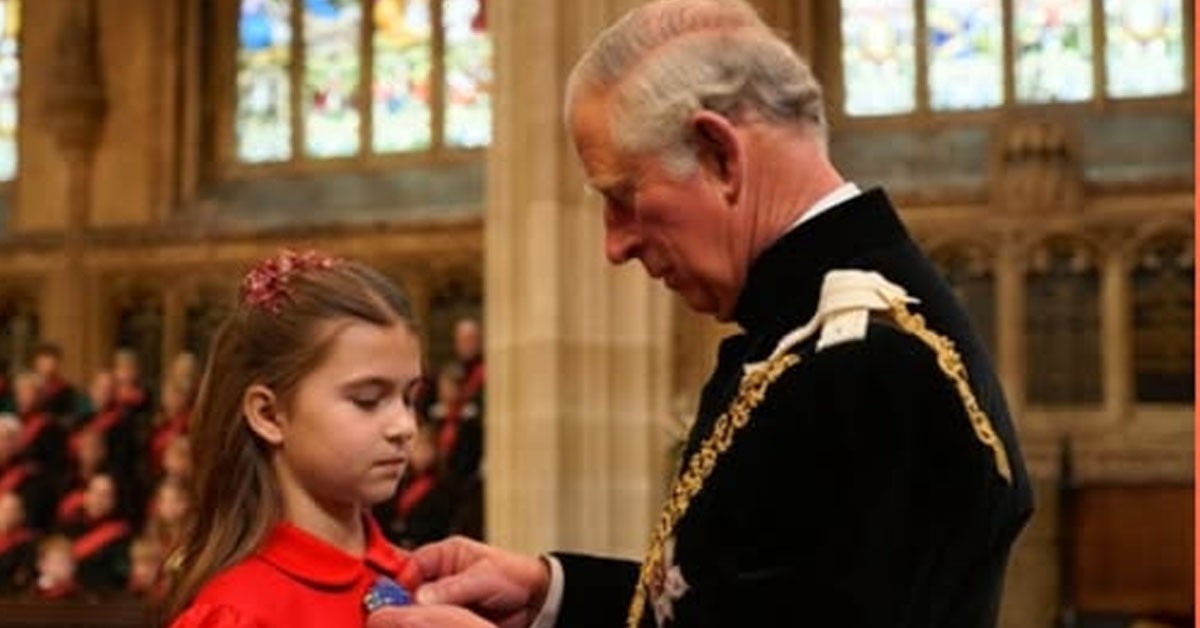 Royal Family SHAKEN! King Charles Grants Princess Charlotte the Garter – But His 6 Whispered Words Shocked the Whole UK