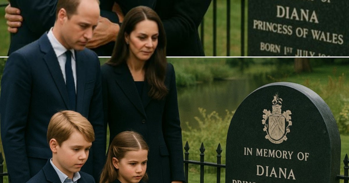 Unseen Royal Moment: Prince William Reads Diana’s Final Words